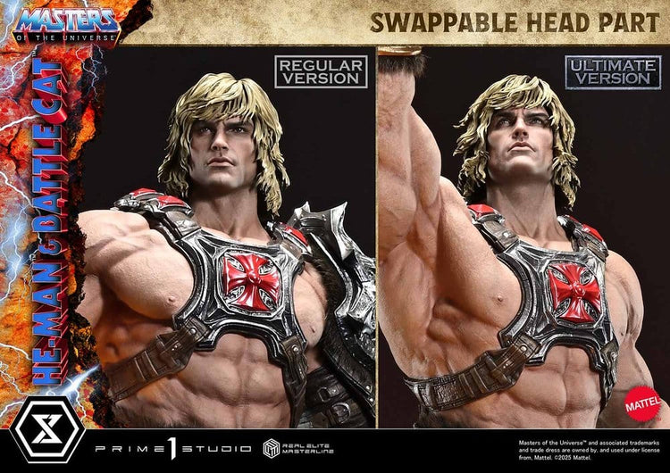 [PREORDINE] Statua He-Man & Battle Cat Ultimate Version 86 cm - Masters of the Universe - Prime 1 Studio - Statue