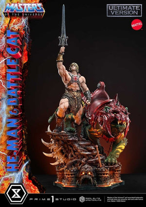 [PREORDINE] Statua He-Man & Battle Cat Ultimate Version 86 cm - Masters of the Universe - Prime 1 Studio - Statue