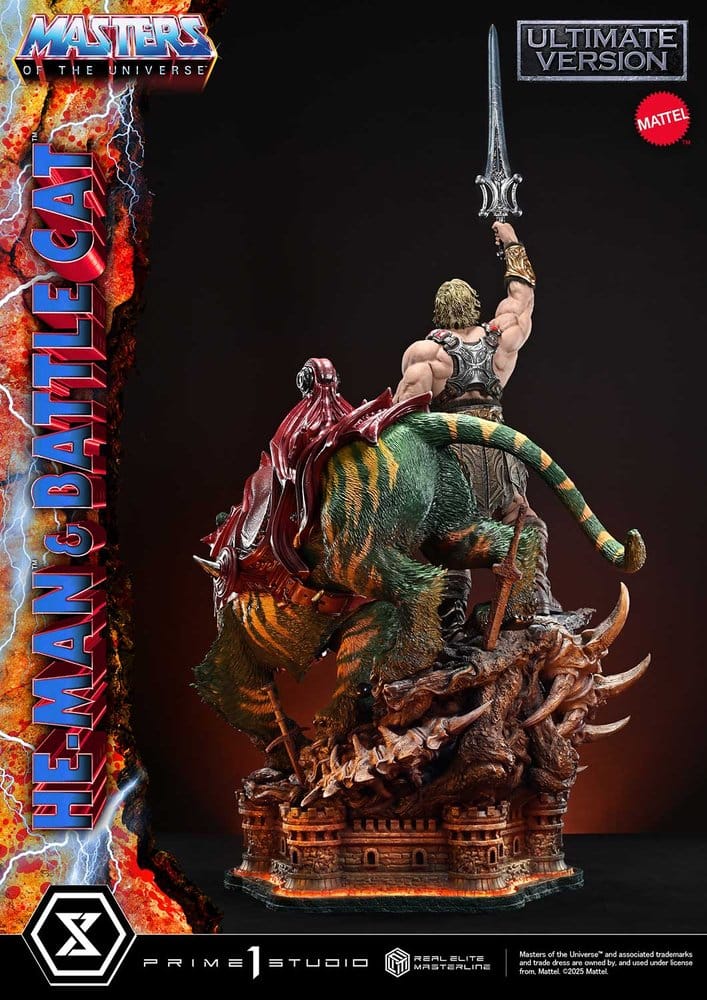[PREORDINE] Statua He-Man & Battle Cat Ultimate Version 86 cm - Masters of the Universe - Prime 1 Studio - Statue