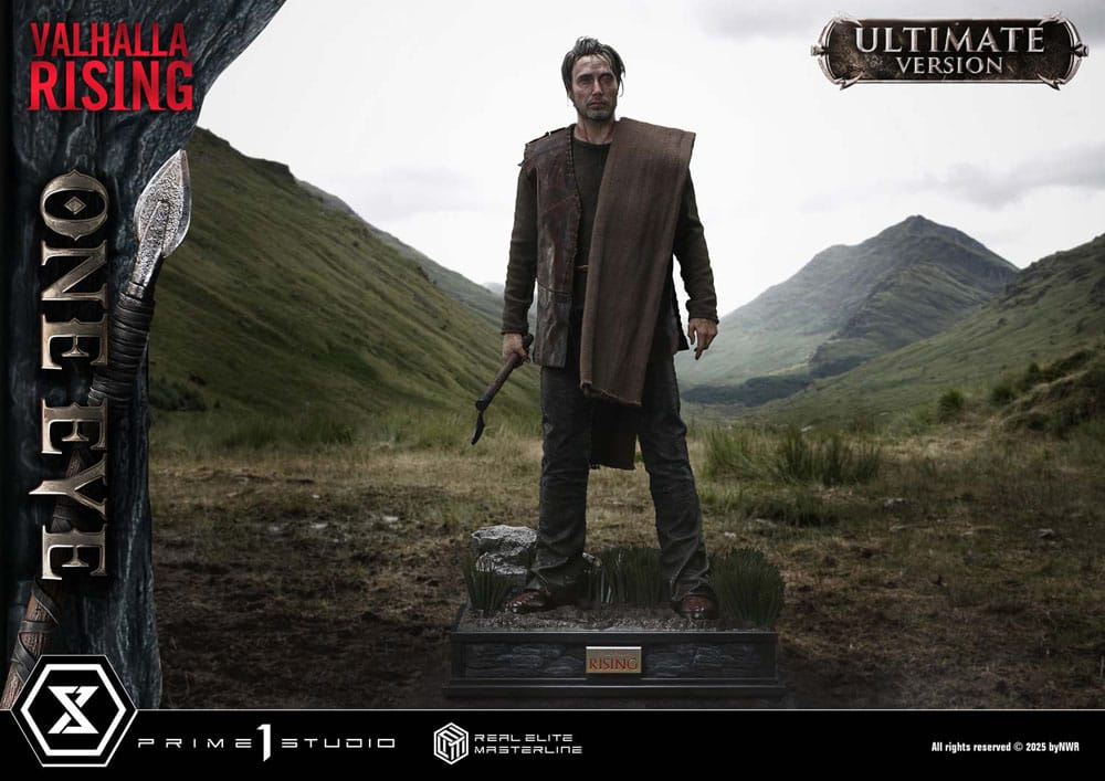 [PREORDINE] Valhalla Rising Statue Real Elite Masterline 1/4 One Eye Bonus Version 57 cm - Prime 1 Studio - Statue
