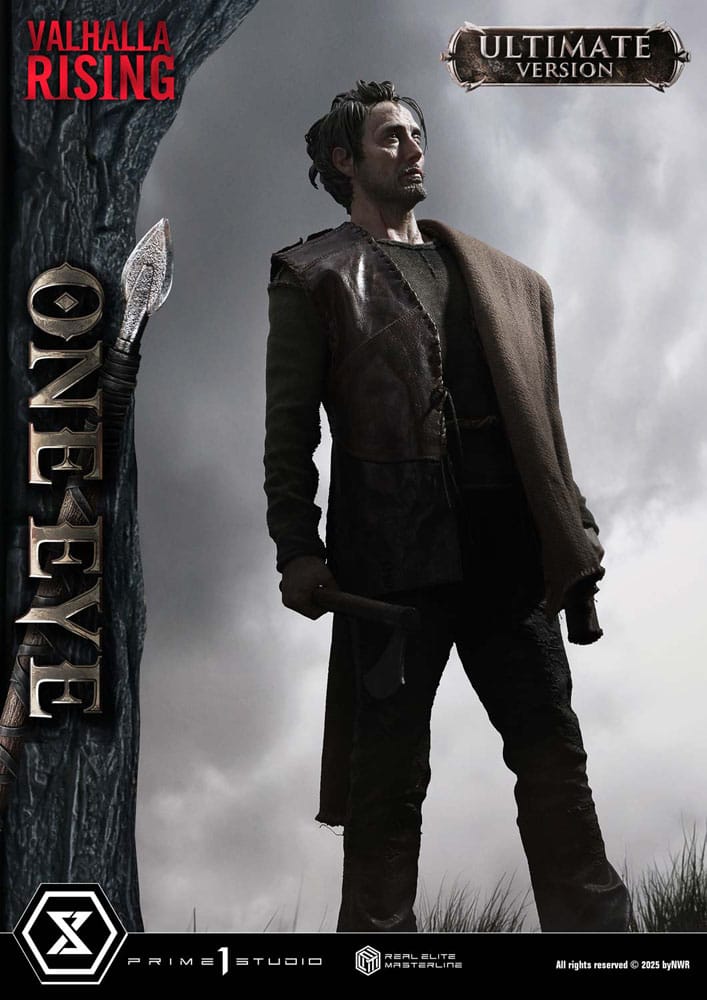 [PREORDINE] Valhalla Rising Statue Real Elite Masterline 1/4 One Eye Bonus Version 57 cm - Prime 1 Studio - Statue