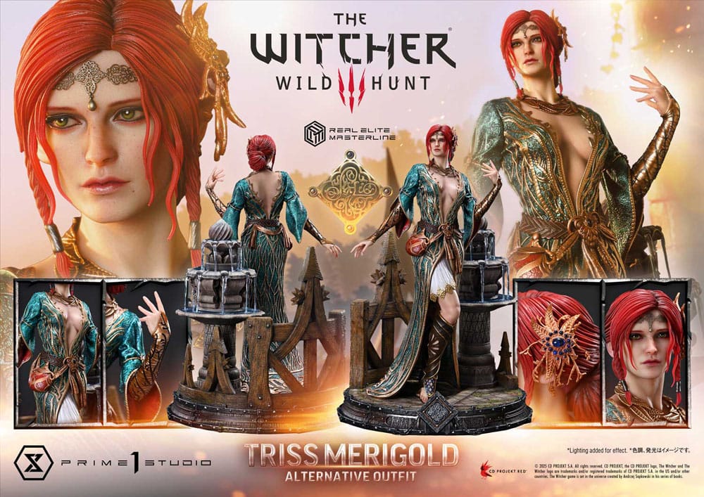 [PREORDINE] The Witcher 3: Wild Hunt Statua Real Elite Masterline 1/4 Triss Merigold 52 cm - Prime 1 Studio - Statue