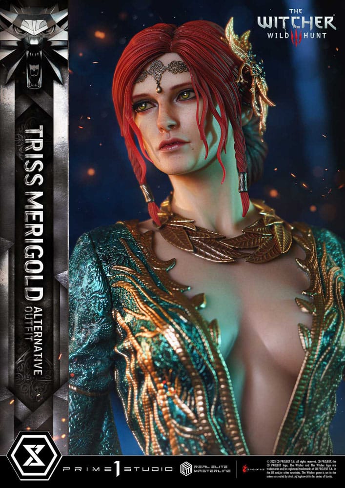 [PREORDINE] The Witcher 3: Wild Hunt Statua Real Elite Masterline 1/4 Triss Merigold 52 cm - Prime 1 Studio - Statue