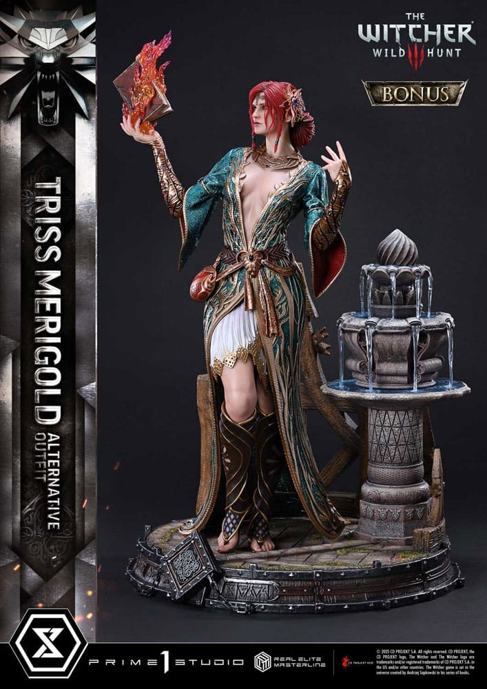 [PREORDINE] The Witcher 3: Wild Hunt Statua 1/4 Triss Merigold Bonus Version 52 cm - Prime 1 Studio - Statue
