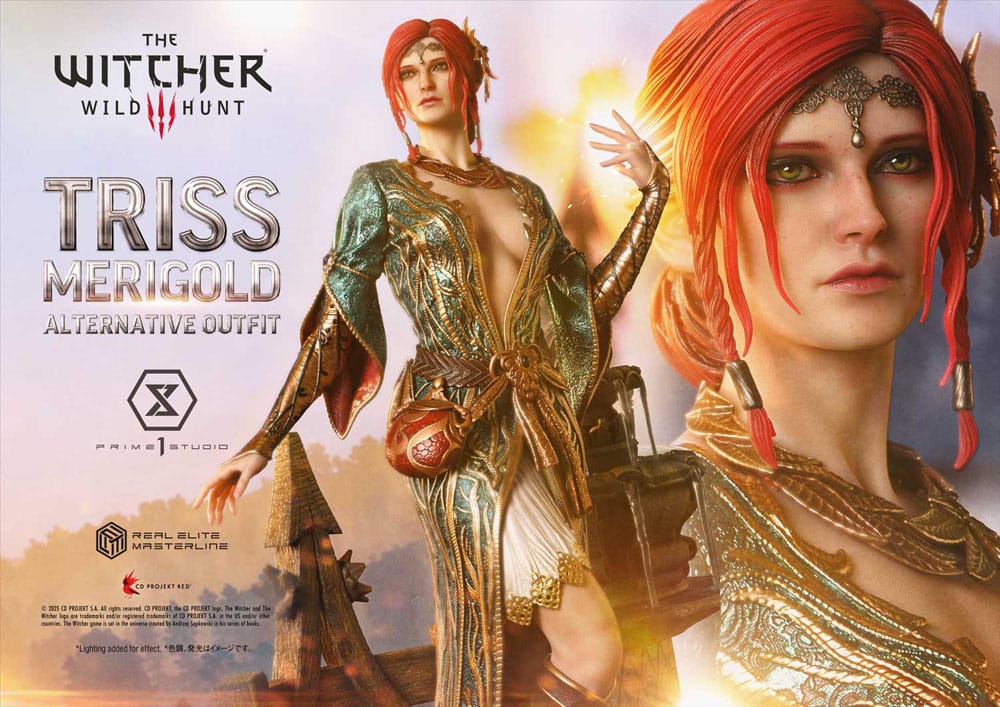 [PREORDINE] The Witcher 3: Wild Hunt Statua 1/4 Triss Merigold Bonus Version 52 cm - Prime 1 Studio - Statue