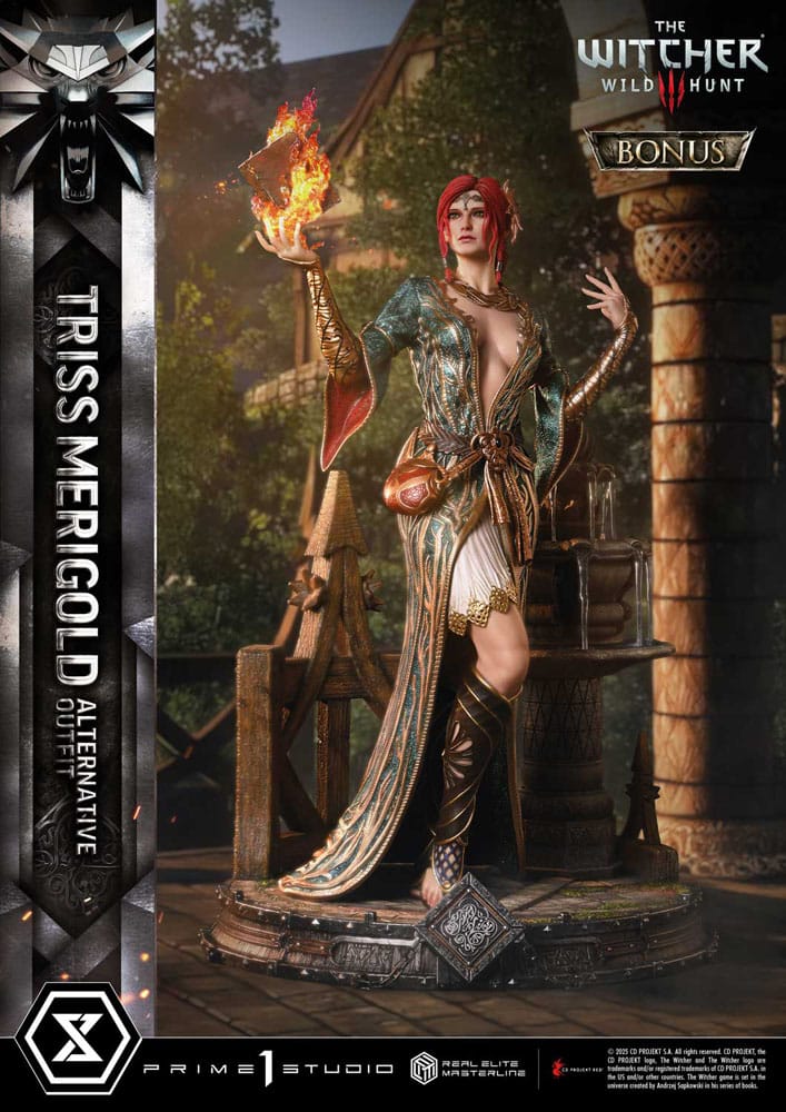 [PREORDINE] The Witcher 3: Wild Hunt Statua 1/4 Triss Merigold Bonus Version 52 cm - Prime 1 Studio - Statue