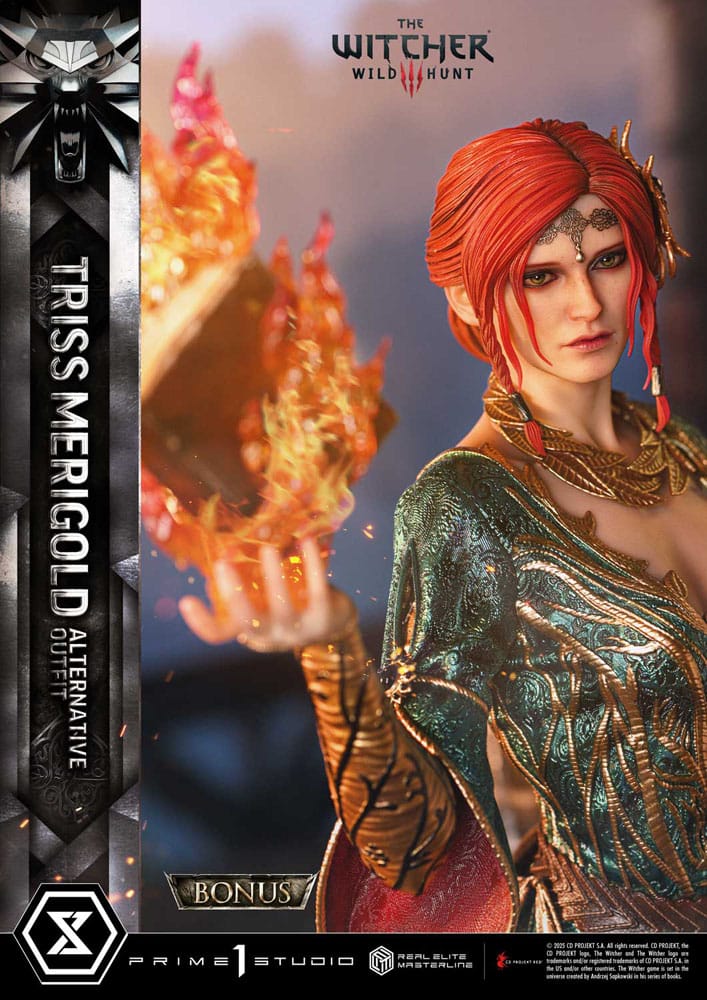 [PREORDINE] The Witcher 3: Wild Hunt Statua 1/4 Triss Merigold Bonus Version 52 cm - Prime 1 Studio - Statue