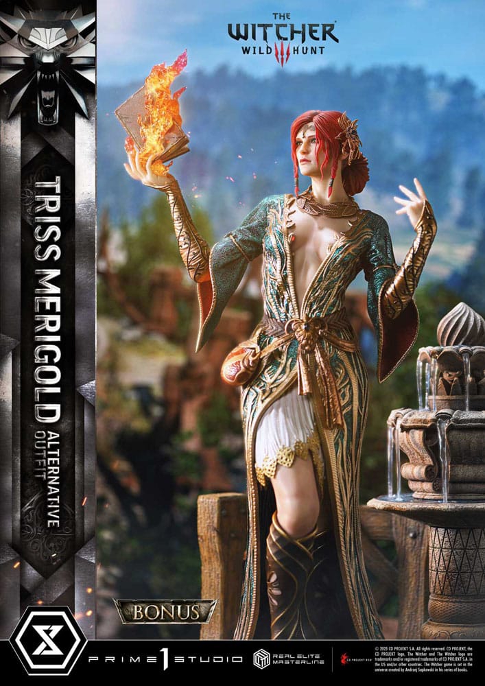 [PREORDINE] The Witcher 3: Wild Hunt Statua 1/4 Triss Merigold Bonus Version 52 cm - Prime 1 Studio - Statue