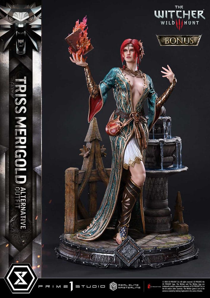 [PREORDINE] The Witcher 3: Wild Hunt Statua 1/4 Triss Merigold Bonus Version 52 cm - Prime 1 Studio - Statue