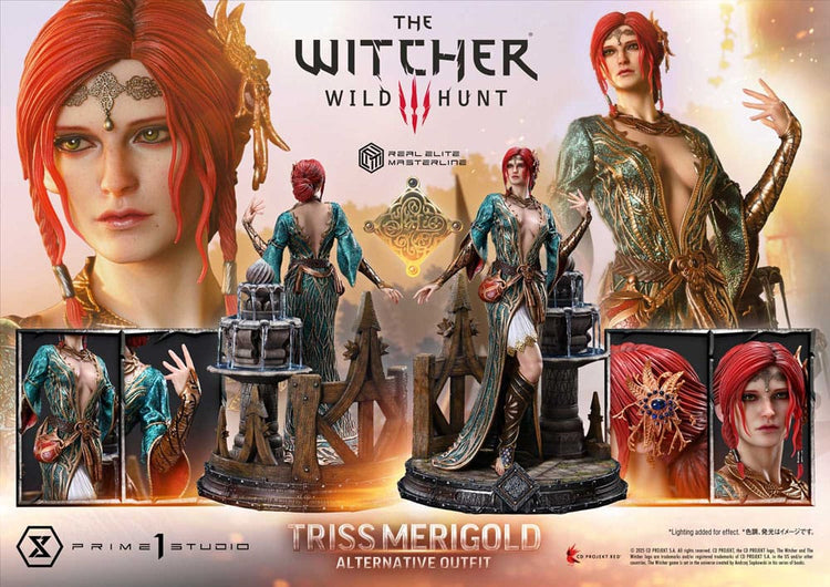 [PREORDINE] The Witcher 3: Wild Hunt Statua 1/4 Triss Merigold Bonus Version 52 cm - Prime 1 Studio - Statue