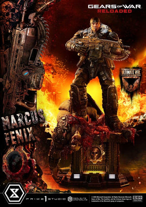 [PREORDINE] Gears of War: Reloaded Statua 1/3 Marcus Fenix Ultimate Version 97 cm - Prime 1 Studio - Statue