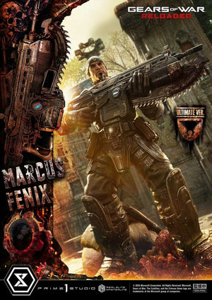 [PREORDINE] Gears of War: Reloaded Statua 1/3 Marcus Fenix Ultimate Version 97 cm - Prime 1 Studio - Statue
