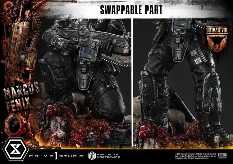 [PREORDINE] Gears of War: Reloaded Statua 1/3 Marcus Fenix Ultimate Version 97 cm - Prime 1 Studio - Statue