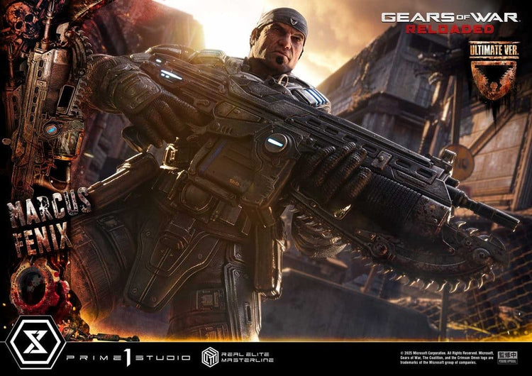 [PREORDINE] Gears of War: Reloaded Statua 1/3 Marcus Fenix Ultimate Version 97 cm - Prime 1 Studio - Statue