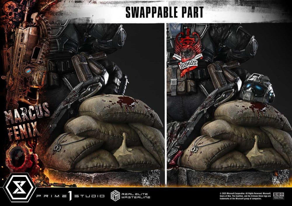 [PREORDINE] Gears of War: Marcus Fenix Ultimate Bonus Version Statua 1/3 - Prime 1 Studio - Prime 1 Studio - Statue