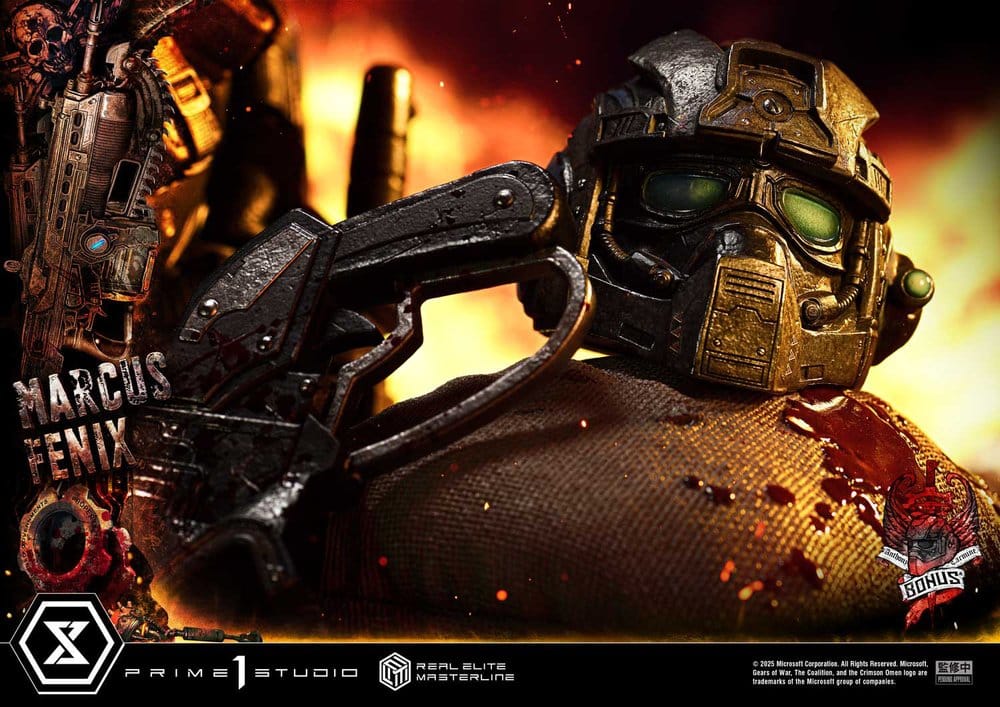 [PREORDINE] Gears of War: Marcus Fenix Ultimate Bonus Version Statua 1/3 - Prime 1 Studio - Prime 1 Studio - Statue