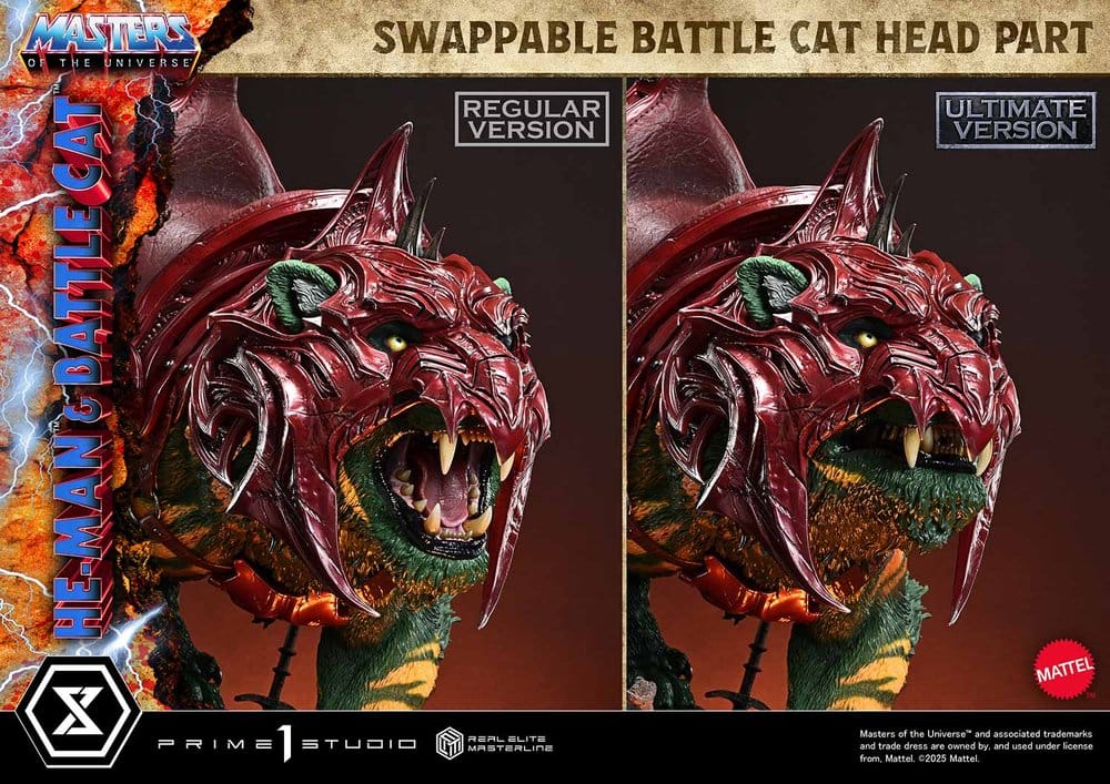 [PREORDINE] Statua Masters of the Universe He-Man & Battle Cat Ultimate Bonus Version 86 cm - Prime 1 Studio - Statue