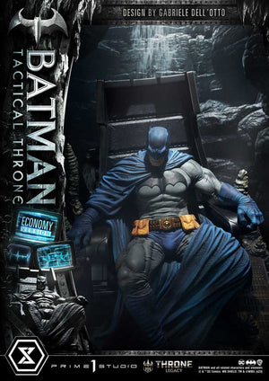 [PREORDINE] Statua DC Comics Batman Tactical Throne Economy Version 1/3 - 46 cm - Prime 1 Studio - Statue