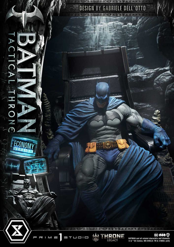 [PREORDINE] Statua DC Comics Batman Tactical Throne Economy Version 1/3 - 46 cm - Prime 1 Studio - Statue
