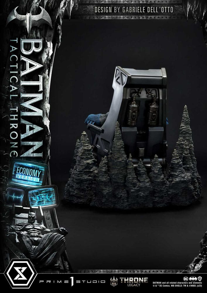 [PREORDINE] Statua DC Comics Batman Tactical Throne Economy Version 1/3 - 46 cm - Prime 1 Studio - Statue