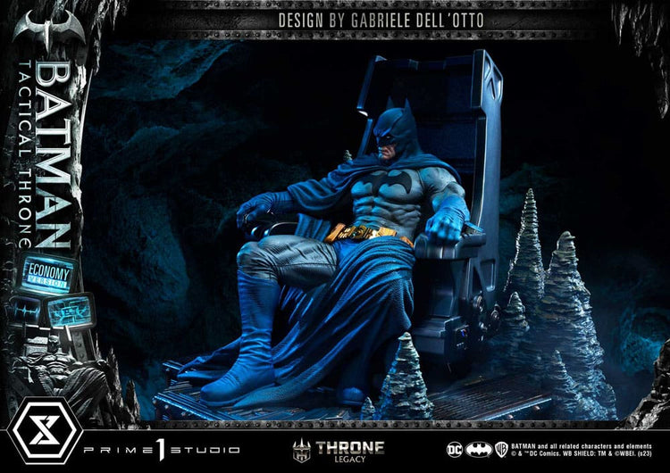 [PREORDINE] Statua DC Comics Batman Tactical Throne Economy Version 1/3 - 46 cm - Prime 1 Studio - Statue