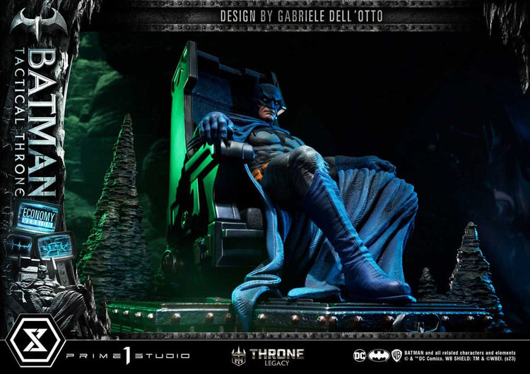 [PREORDINE] Statua DC Comics Batman Tactical Throne Economy Version 1/3 - 46 cm - Prime 1 Studio - Statue