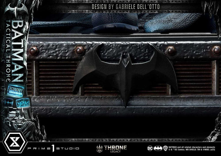 [PREORDINE] Statua DC Comics Batman Tactical Throne Economy Version 1/3 - 46 cm - Prime 1 Studio - Statue