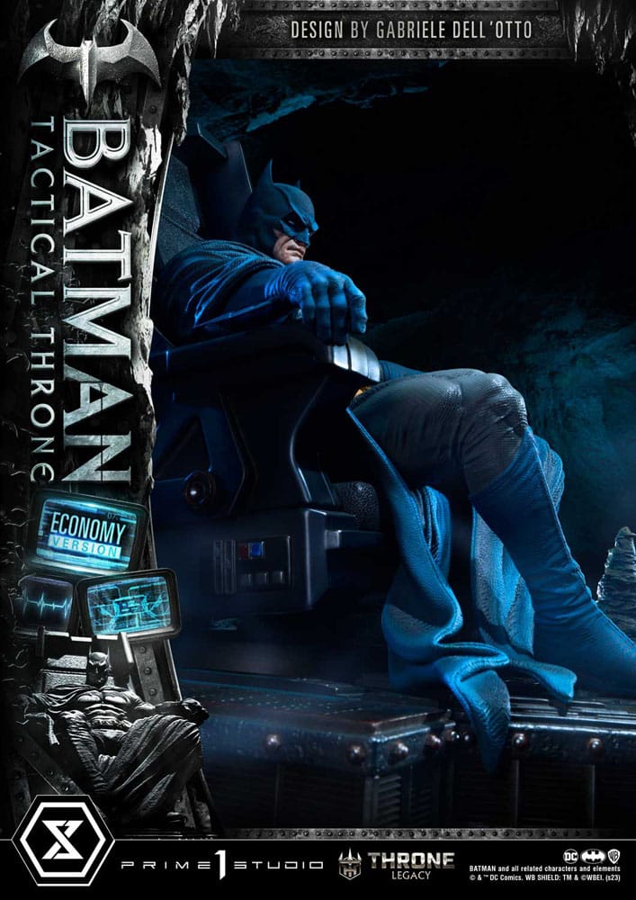 [PREORDINE] Statua DC Comics Batman Tactical Throne Economy Version 1/3 - 46 cm - Prime 1 Studio - Statue