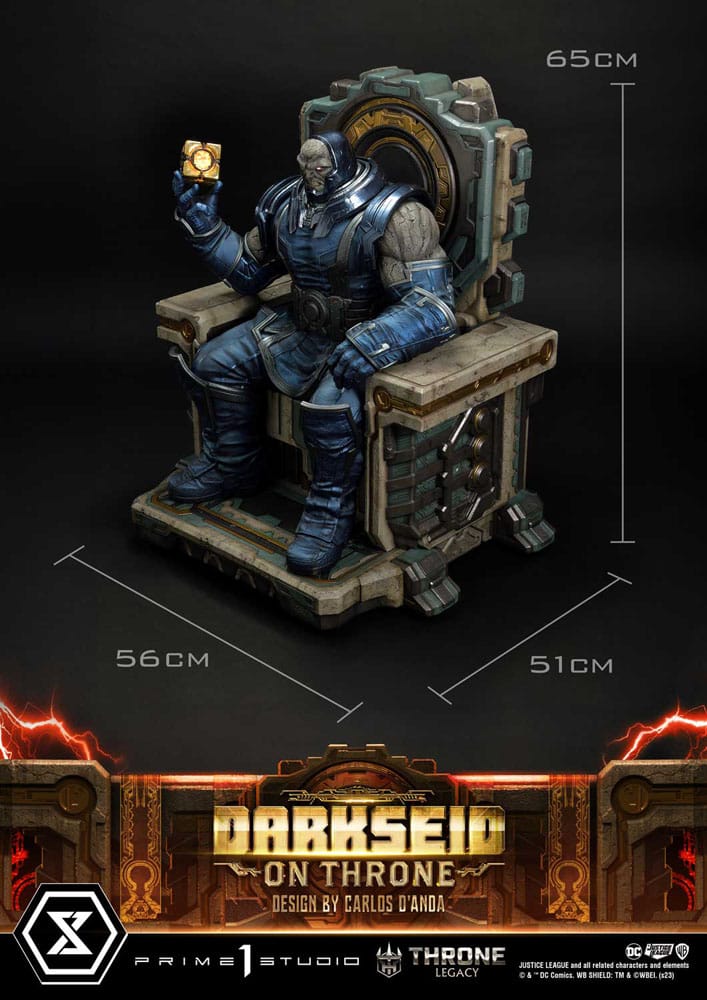 [PREORDINE] Statua 1/4 Justice League Darkseid sul Trono Design by Carlos D'Anda - Prime 1 Studio - Prime 1 Studio - Statue