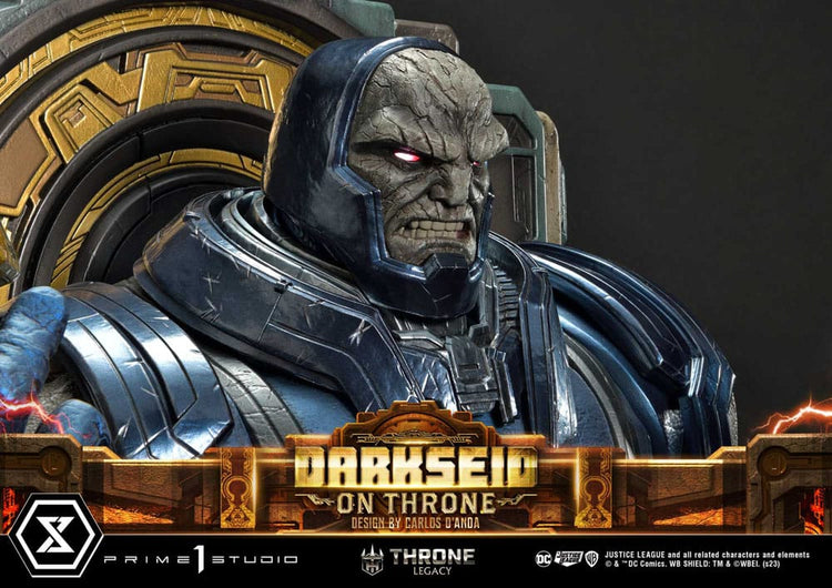 [PREORDINE] Statua 1/4 Justice League Darkseid sul Trono Design by Carlos D'Anda - Prime 1 Studio - Prime 1 Studio - Statue