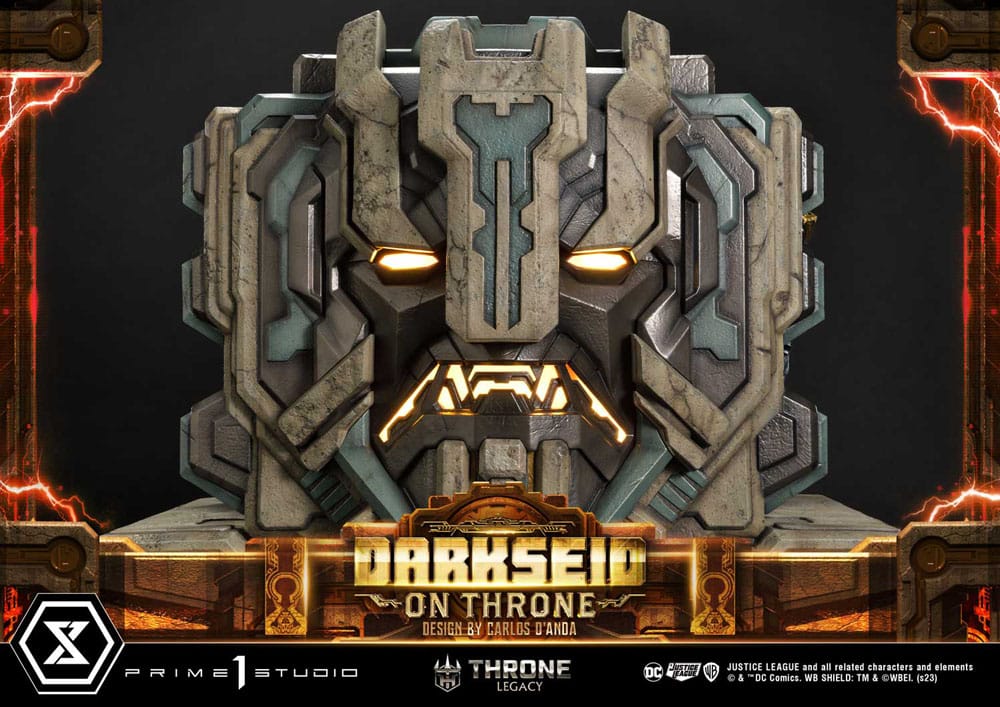 [PREORDINE] Statua Justice League Darkseid on Throne Deluxe Bonus Version 65 cm - Prime 1 Studio - Statue