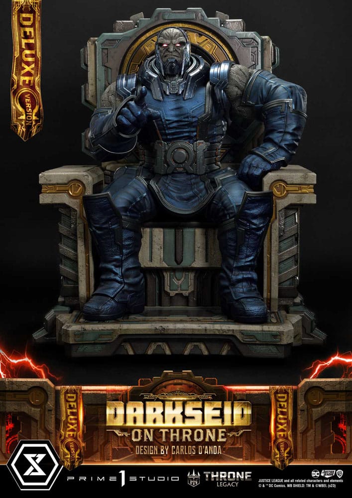 [PREORDINE] Statua Justice League Darkseid on Throne Deluxe Bonus Version 65 cm - Prime 1 Studio - Statue