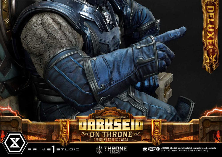 [PREORDINE] Statua Justice League Darkseid on Throne Deluxe Bonus Version 65 cm - Prime 1 Studio - Statue