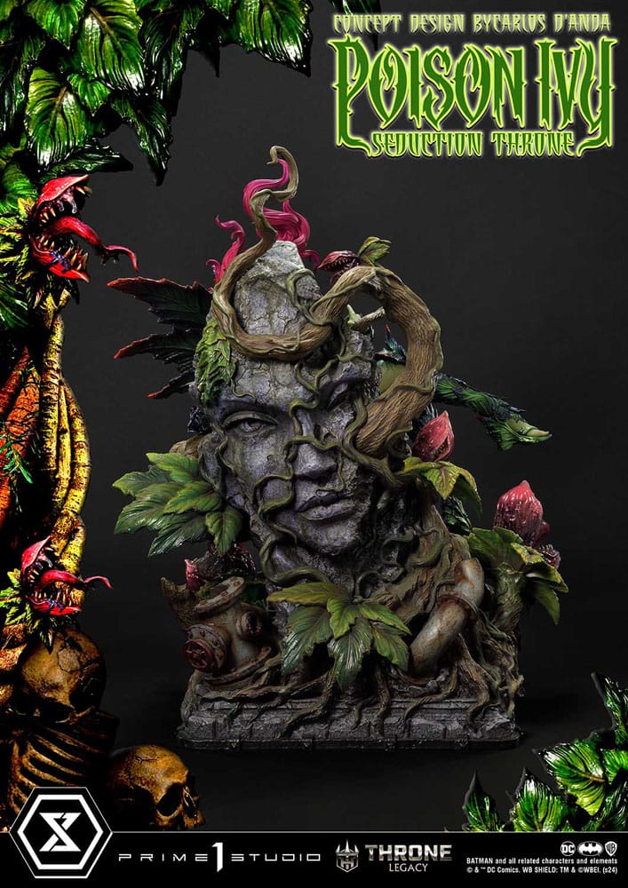 [PREORDINE] Statua DC Comics Throne Legacy Collection 1/4 Batman Poison Ivy Seduction Throne 55 cm - Prime 1 Studio - Statue