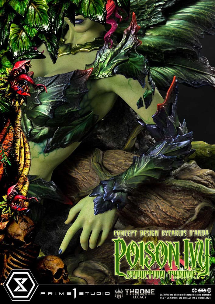 [PREORDINE] Statua DC Comics Throne Legacy Collection 1/4 Batman Poison Ivy Seduction Throne 55 cm - Prime 1 Studio - Statue