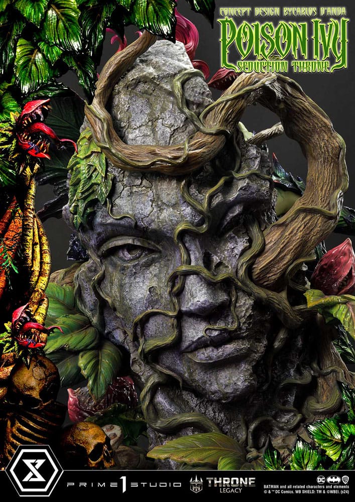 [PREORDINE] Statua DC Comics Throne Legacy Collection 1/4 Batman Poison Ivy Seduction Throne 55 cm - Prime 1 Studio - Statue