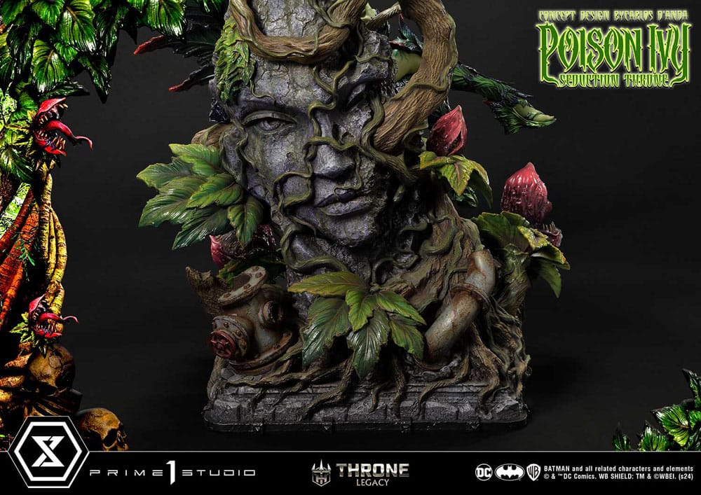 [PREORDINE] Statua DC Comics Throne Legacy Collection 1/4 Batman Poison Ivy Seduction Throne 55 cm - Prime 1 Studio - Statue
