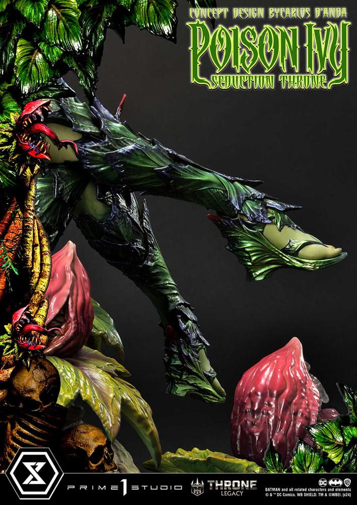 [PREORDINE] Statua DC Comics Throne Legacy Collection 1/4 Batman Poison Ivy Seduction Throne 55 cm - Prime 1 Studio - Statue