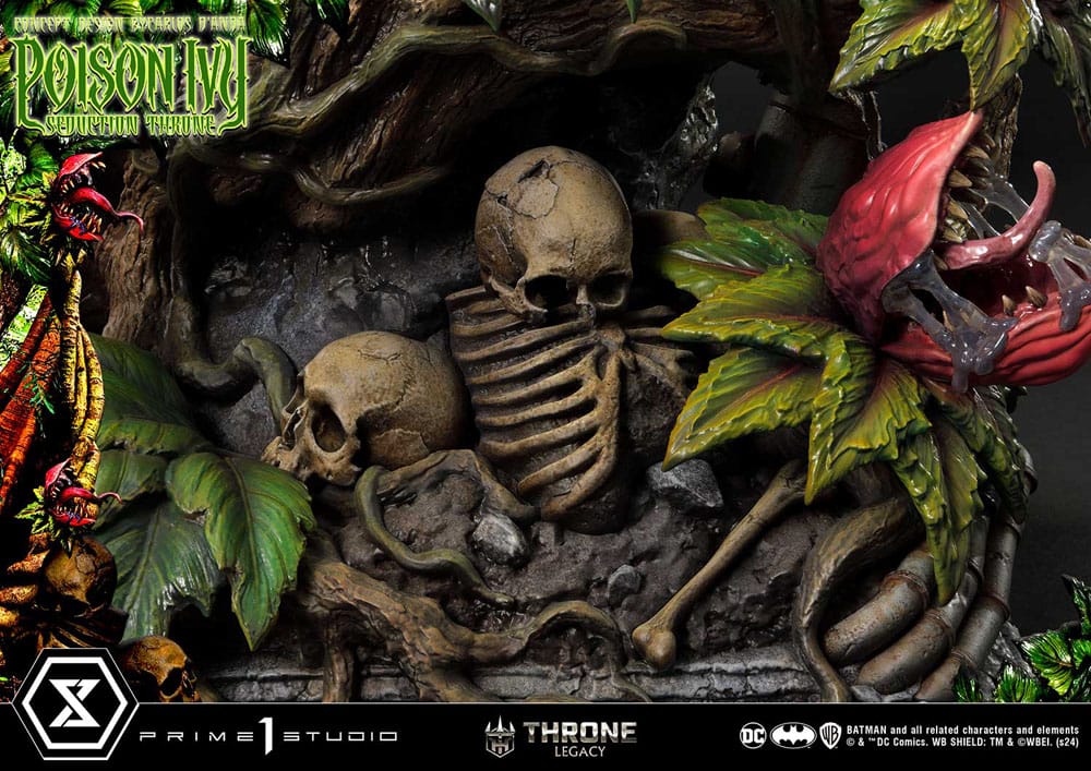 [PREORDINE] Statua DC Comics Throne Legacy Collection 1/4 Batman Poison Ivy Seduction Throne 55 cm - Prime 1 Studio - Statue