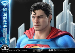 [PREORDINE] Statua DC Comics Superman Fortress of Solitude on Throne 1/4 (Design Gabriele Dell'Otto) 52 cm - Prime 1 Studio - Statue
