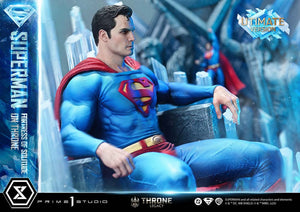 [PREORDINE] Statua DC Comics Superman Fortress of Solitude on Throne 1/4 Ultimate Version 52 cm - Prime 1 Studio - Statue