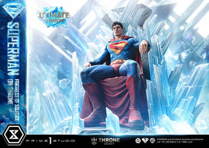 [PREORDINE] Statua DC Comics Throne Legacy Collection 1/4 Superman Fortress of Solitude on Throne (Design by Gabriele Dell'Otto) Ultimate Bonus Version - Prime 1 Studio - Statue