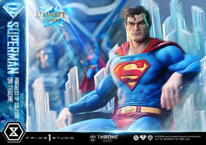 [PREORDINE] Statua DC Comics Throne Legacy Collection 1/4 Superman Fortress of Solitude on Throne (Design by Gabriele Dell'Otto) Ultimate Bonus Version - Prime 1 Studio - Statue