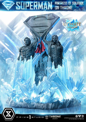 [PREORDINE] Statua DC Comics Throne Legacy Collection 1/4 Superman Fortress of Solitude on Throne (Design by Gabriele Dell'Otto) Ultimate Bonus Version - Prime 1 Studio - Statue