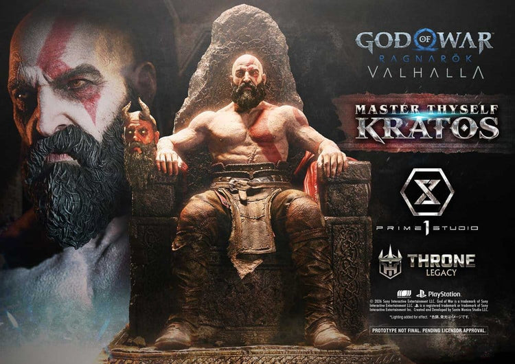 [PREORDINE] Statua God of War Ragnarok Master Thyself Kratos 67 cm - Prime 1 Studio - Prime 1 Studio - Statue