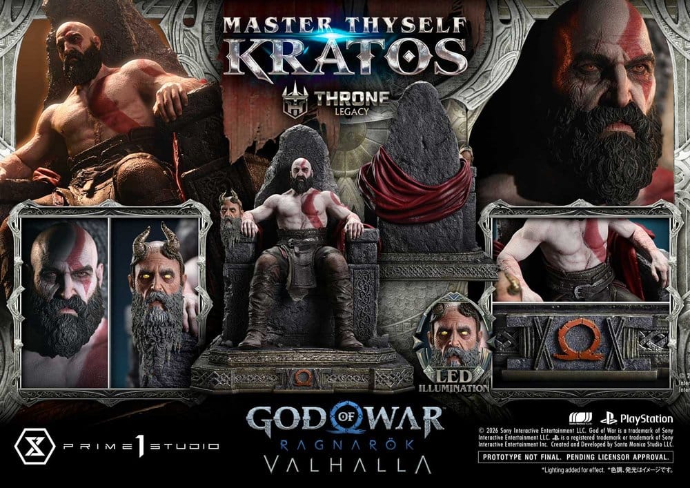 [PREORDINE] Statua God of War Ragnarok Master Thyself Kratos 67 cm - Prime 1 Studio - Prime 1 Studio - Statue
