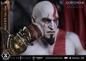 [PREORDINE] Statua God of War Ragnarok - Young Kratos sul Trono 1/3 - 91 cm - Prime 1 Studio - Statue