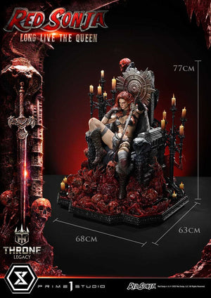 [PREORDINE] Statua Red Sonja Throne Legacy Collection 1/3 - 77 cm - Prime 1 Studio - Statue