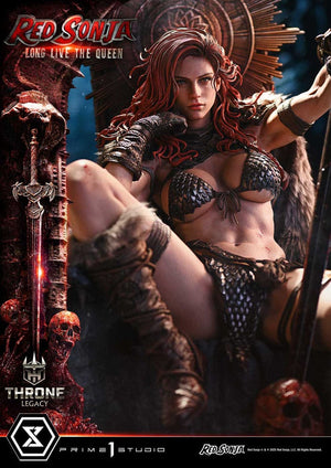 [PREORDINE] Statua Red Sonja Throne Legacy Collection 1/3 - 77 cm - Prime 1 Studio - Statue