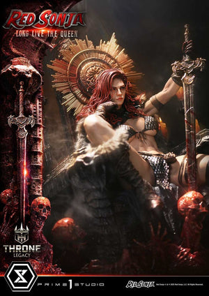 [PREORDINE] Statua Red Sonja Throne Legacy Collection 1/3 - 77 cm - Prime 1 Studio - Statue
